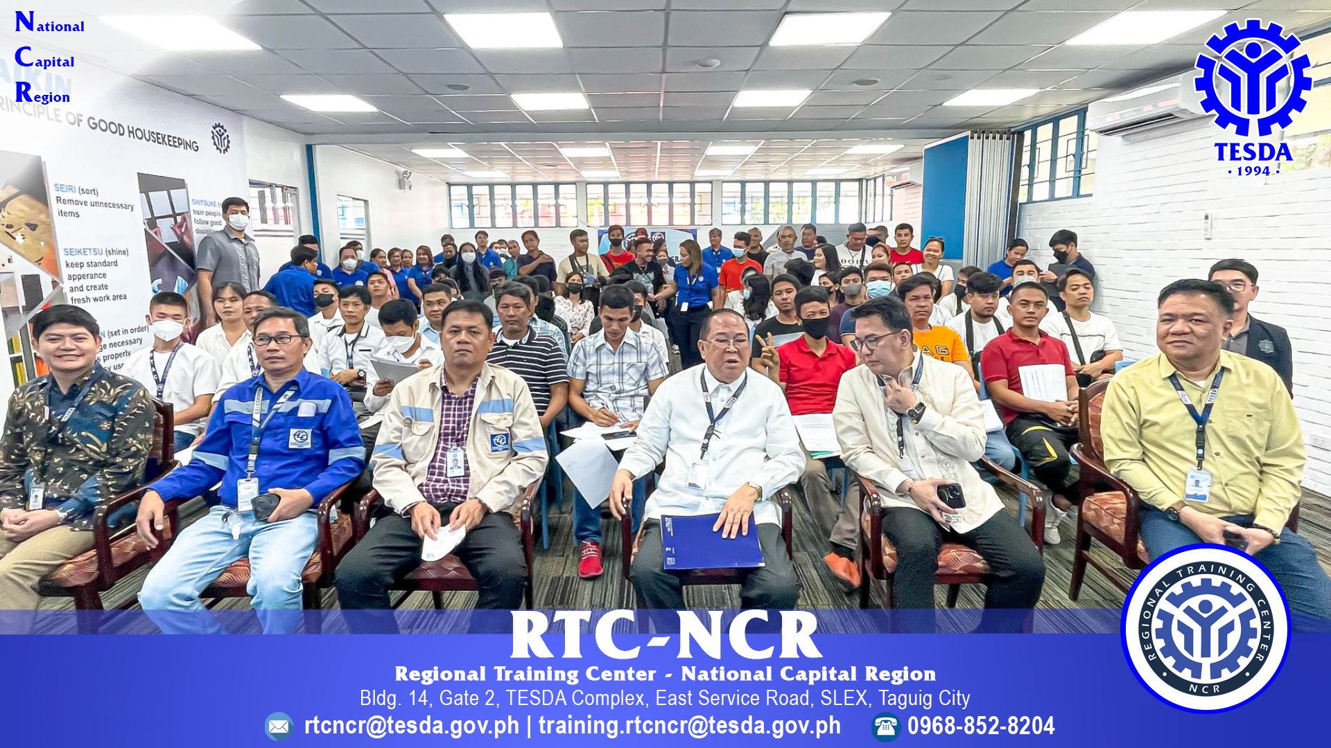 TESDA-NCR conducts jobs bridging with construction firm