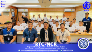 First-ever Micro Credential Course of TESDA in the Philippines conducted at RTC-NCR