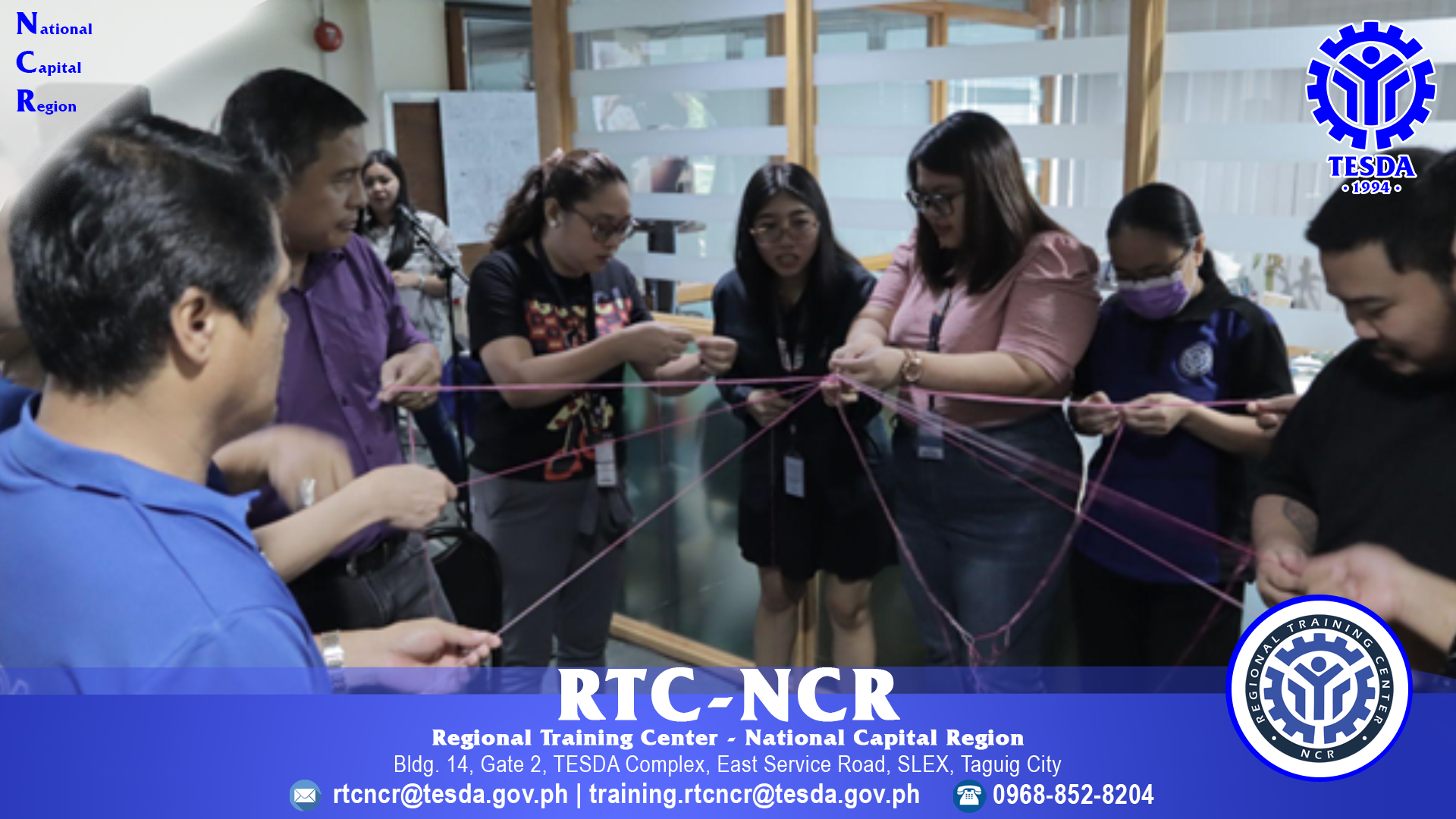 RTC-NCR conducts Preparation and Development of Vision, Mission, Goals and Objective (VMGO) of qualification offered