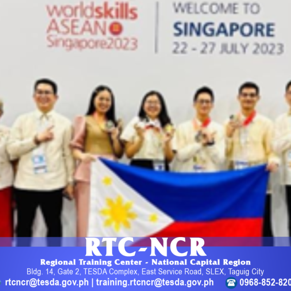 Ms. Ana Claire Peñaojas Hernandez Wins Silver Medal and Best of the Nation Award in the 13th Worldskills ASEAN Competition
