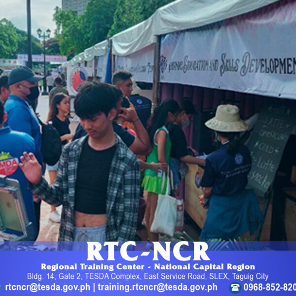 𝐑𝐓𝐂-𝐍𝐂𝐑 and TESDA-NCR Districts showcased its offered Training Programs at the 125th Anniversary of Philippine Independence & Nationhood Event.