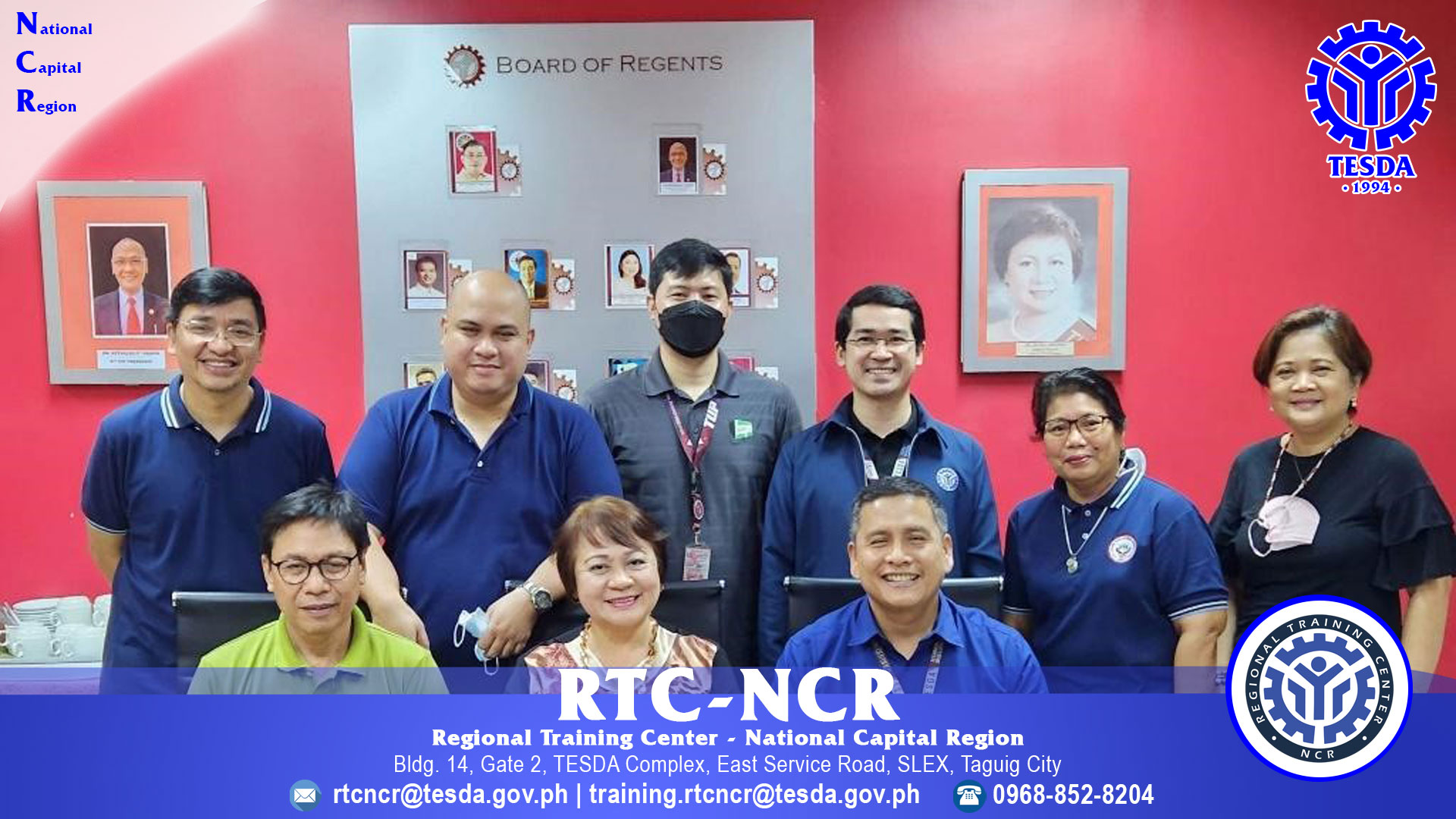 Courtesy Call and Demo Teaching Critiquing at TUP Technological University of the Philippines, Taguig Campus