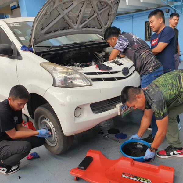 Empowering the Philippine National Police: Inaugural Training for Technical Group in Basic Automotive Preventive Maintenance
