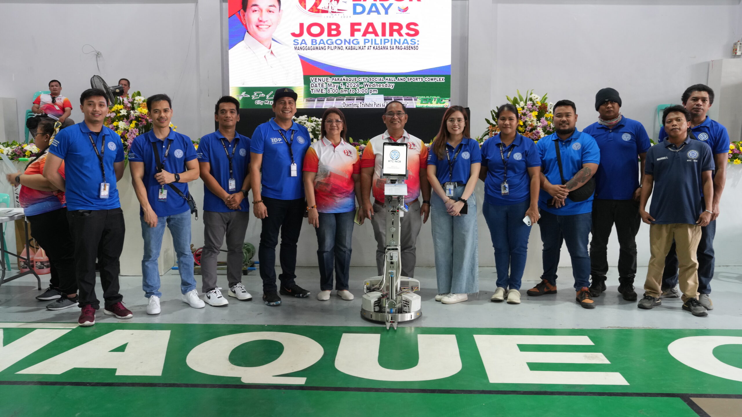 RTC-NCR Participated in the Job Fair  Sa Bagong Pilipinas: Manggagawang Pilipino, kabilikat at kasama sa pag-asenso  as celebration on Labor Day last May 1, 2024