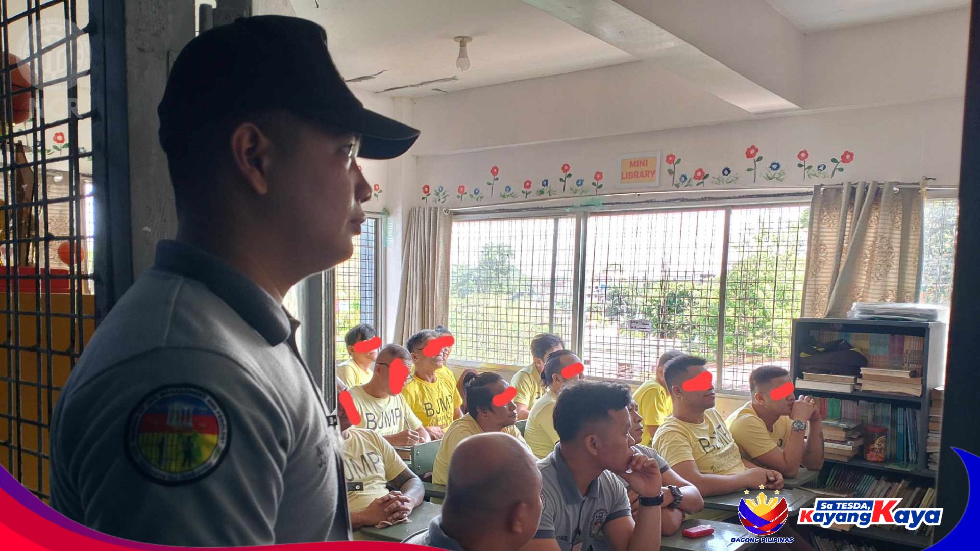 TESDA-RTC NCR Conducts Basic Motorcycle/Small Engine Preventive Maintenance and Servicing training for PDL’s at BJMP Metro Manila District Jail Annex 2