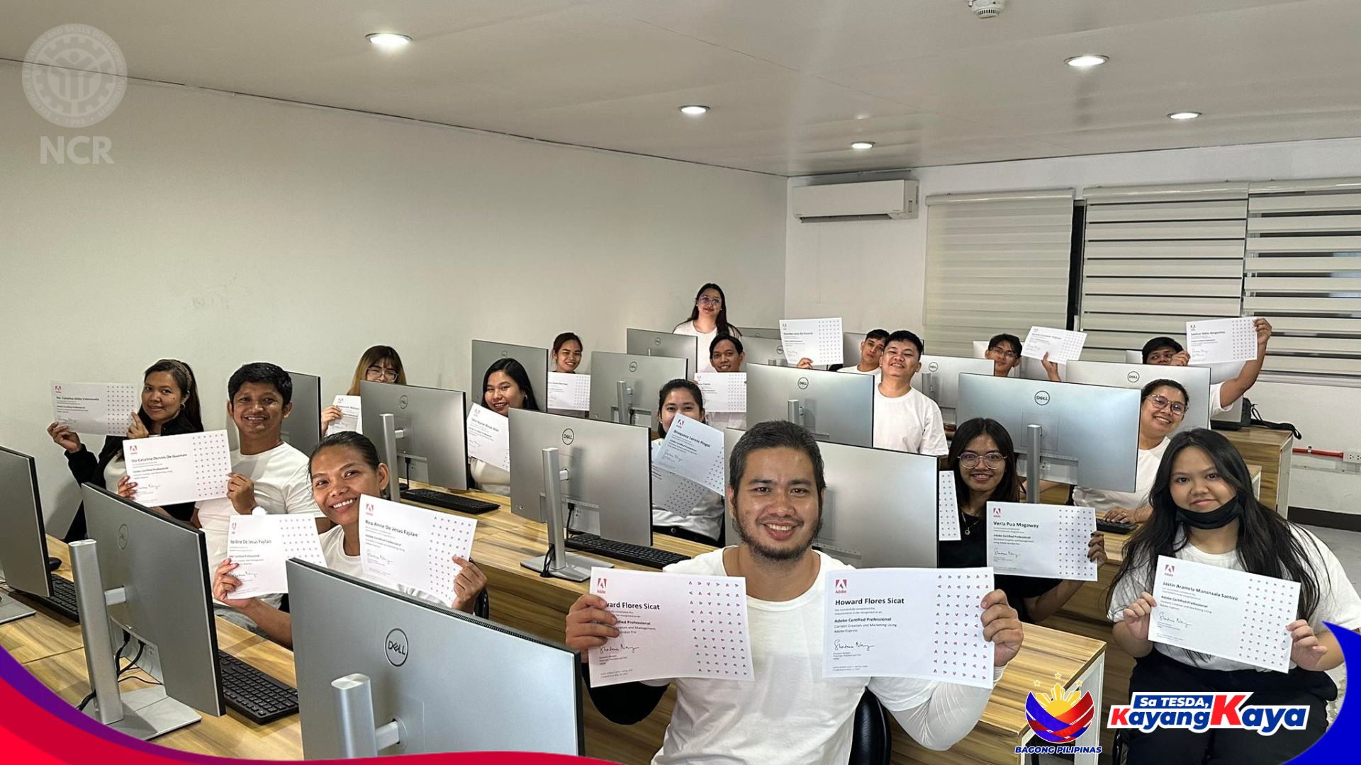 TESDA Regional Training Center Conducts Adobe Certified Professional in Marketing Design Training-Batch 3
