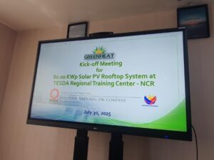 RTC-NCR and PNOC Conduct Kickoff Meeting for 80kWp Solar PV Installation Project