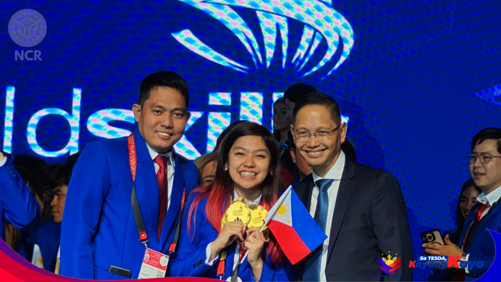 RTC-NCR GRADUATE WINS GOLD AND BEST OF NATION AWARDEE IN THE 14 TH WORLDSKILLSASEAN MANILA 2025