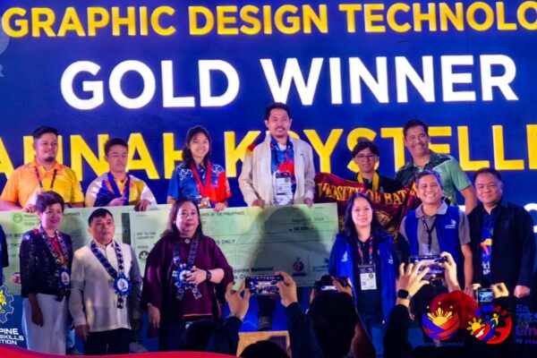 RTC-NCR LEARNER WINS GOLD IN GRAPHIC DESIGN TECHNOLOGY AT THE PHILIPPINE NATIONAL SKILLS COMPETITION 2024