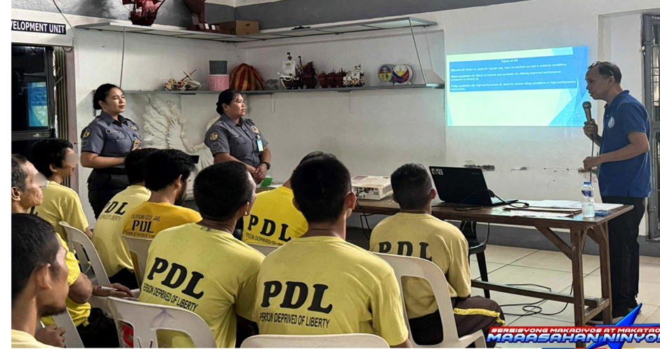 TESDA RTC-NCR Conducts Basic Motorcycle/Small Engine Preventive Maintenance and Servicing training for PDL’s at BJMP Caloocan City