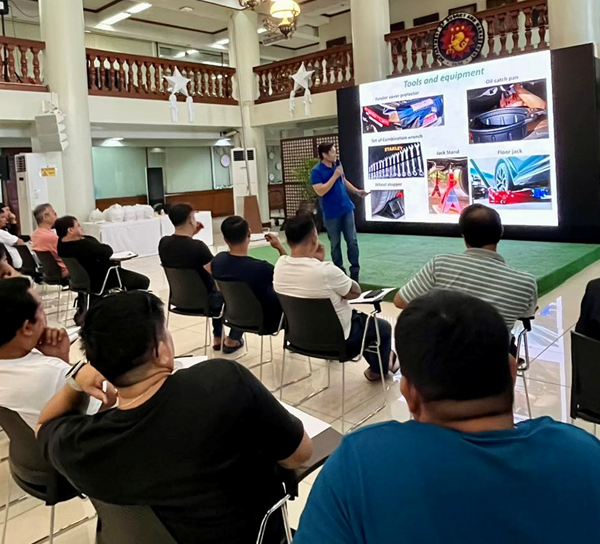 TESDA RTC-NCR Empowers the Department of Budget and Management on Basic Automotive Preventive Maintenance and Servicing