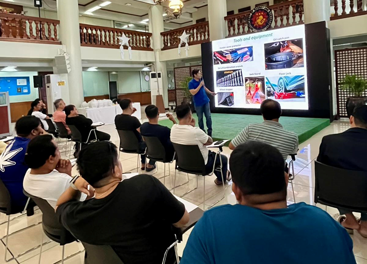 TESDA RTC-NCR Empowers the Department of Budget and Management on Basic Automotive Preventive Maintenance and Servicing