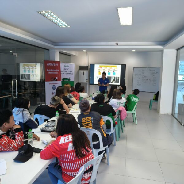 TESDA RTC-NCR in Celebrating National Women’s Month Empowers the LadyGRAB Drivers on Basic Automotive Preventive Maintenance and Servicing