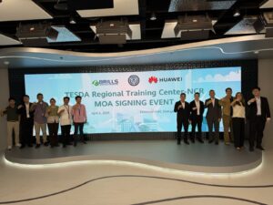 Empowering Green Skills Forward: TESDA RTC-NCR and Huawei Technologies Philippines Seal Smart PV Collaboration