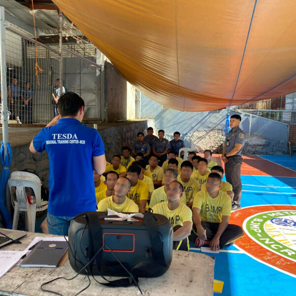 TESDA RTC-NCR Empowers Bureau of Jail Management and Penology Metro Manila District Jail Annex 5 in Basic Automotive Preventive Maintenance