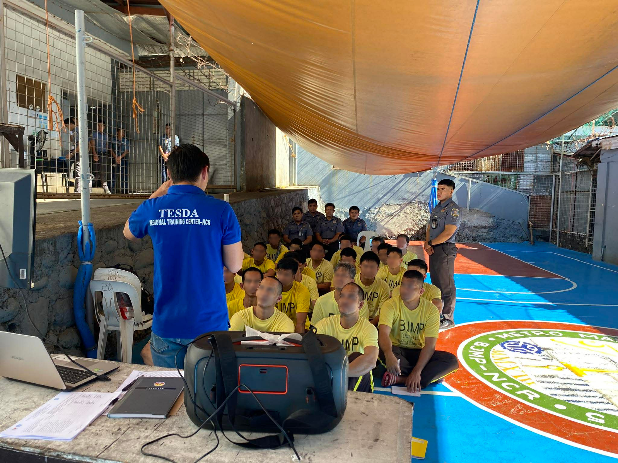 TESDA RTC-NCR Empowers Bureau of Jail Management and Penology Metro Manila District Jail Annex 5 in Basic Automotive Preventive Maintenance