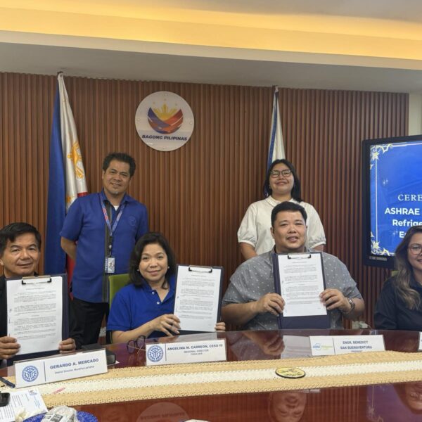 Memorandum of Agreement Signing between TESDA RTC-NCR and ASHRAE Philippines Chapter