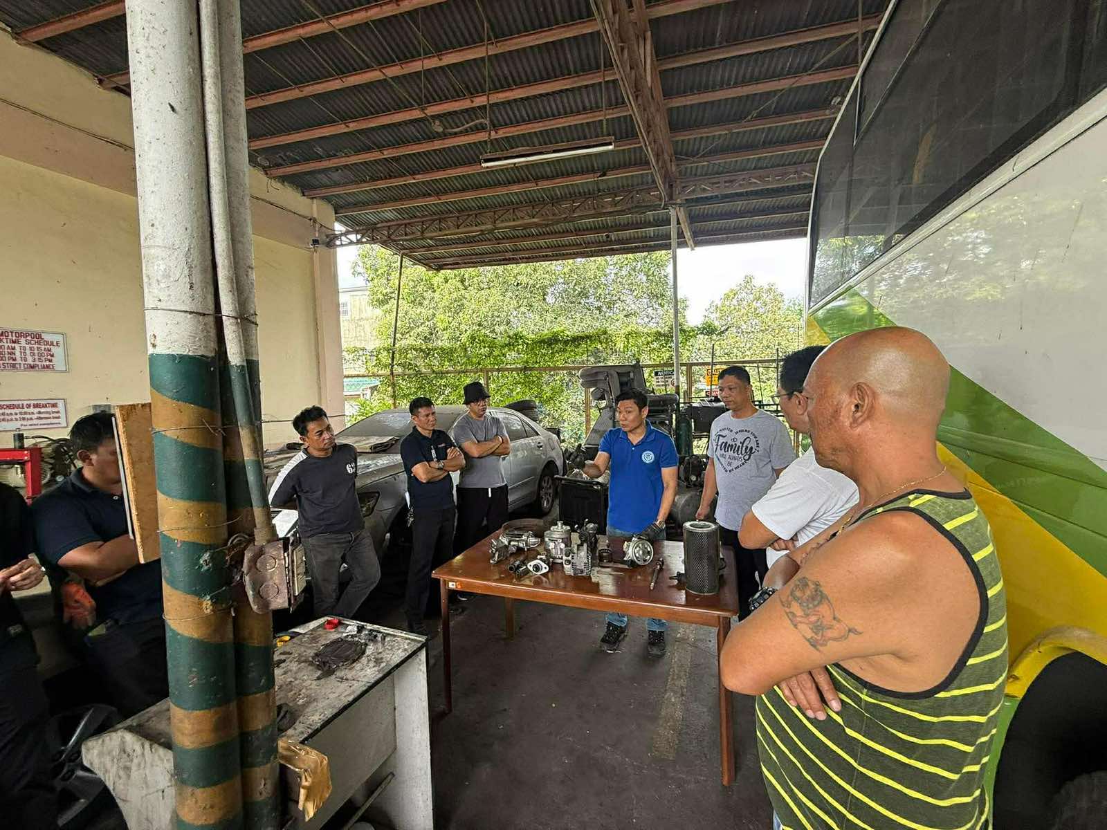 TESDA RTC-NCR Empowers the PAGCOR in Basic Periodic Maintenance of
Brake System