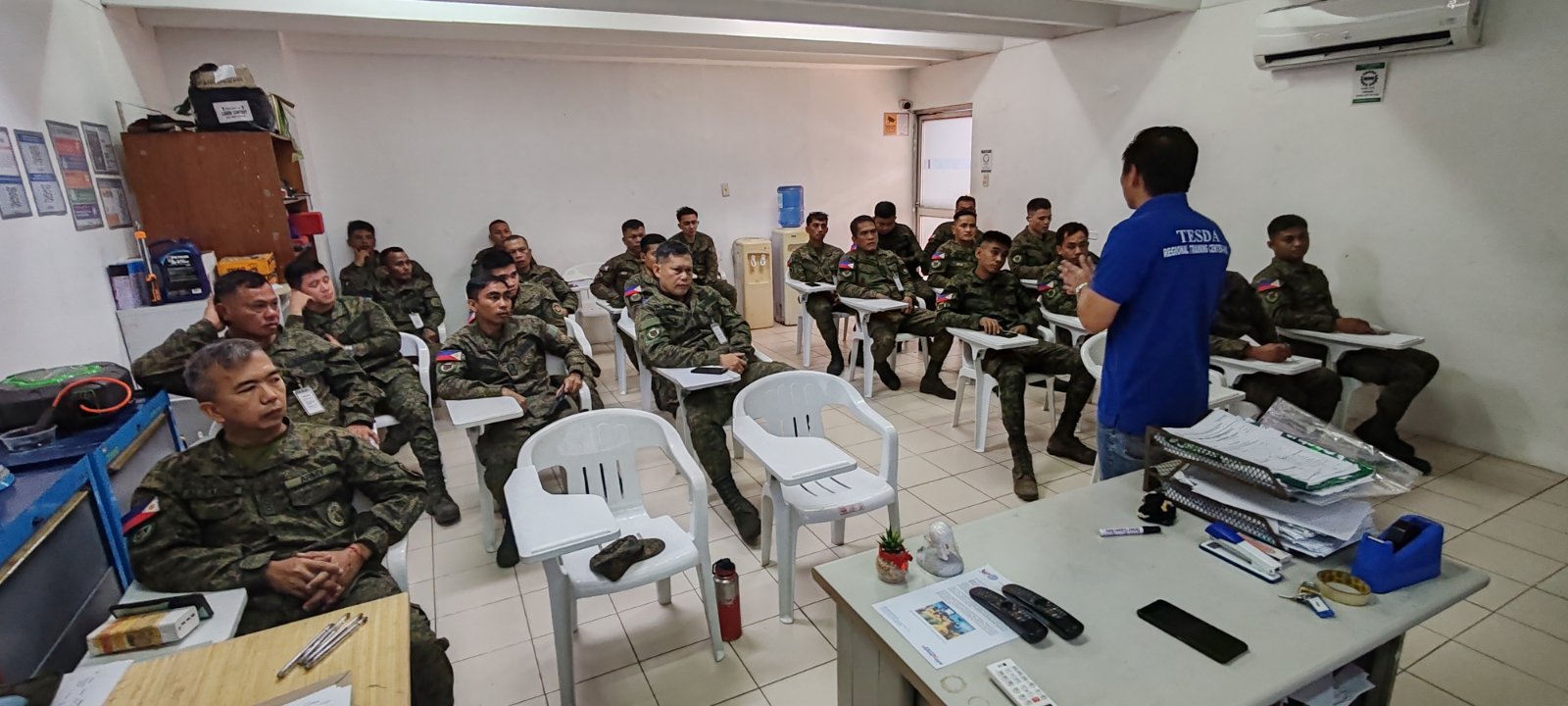 Photo taken during the lecture on Basic Preventive Maintenance - Robert Ong